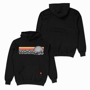 Retrokid x Retrontario Ontario Place Black Pullover Graphic Hoodie NEW 3X OOP